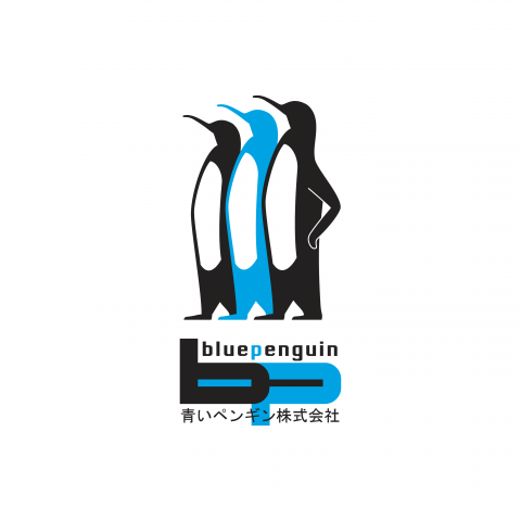 Blue Penguin logo design